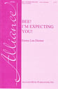 Bee! I'm Expecting You! Unison choral sheet music cover